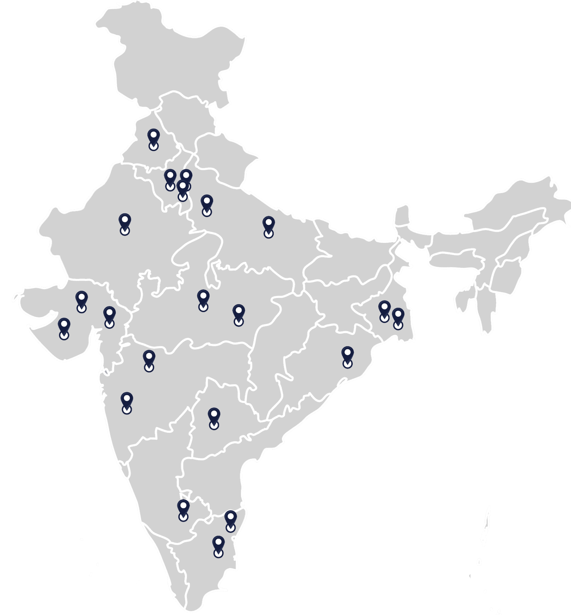 Our Presence Across India